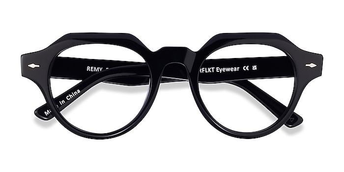 Black Remy -  Acetate Eyeglasses