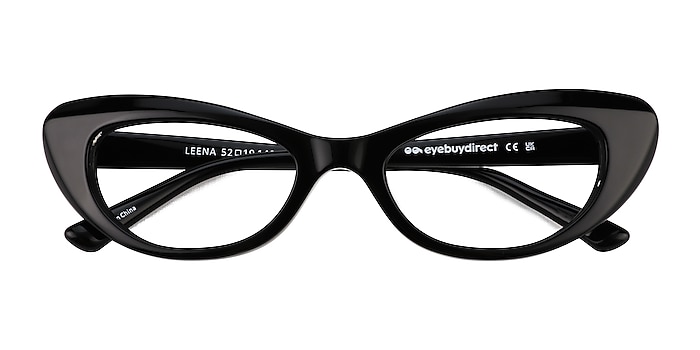 Black Leena -  Acetate Eyeglasses