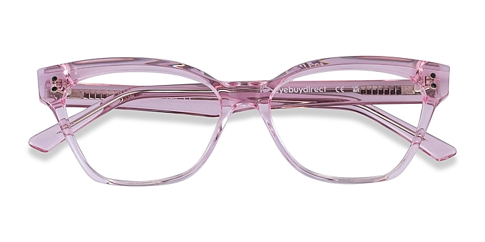 Crystal Light Pink Layla -  Acetate Eyeglasses
