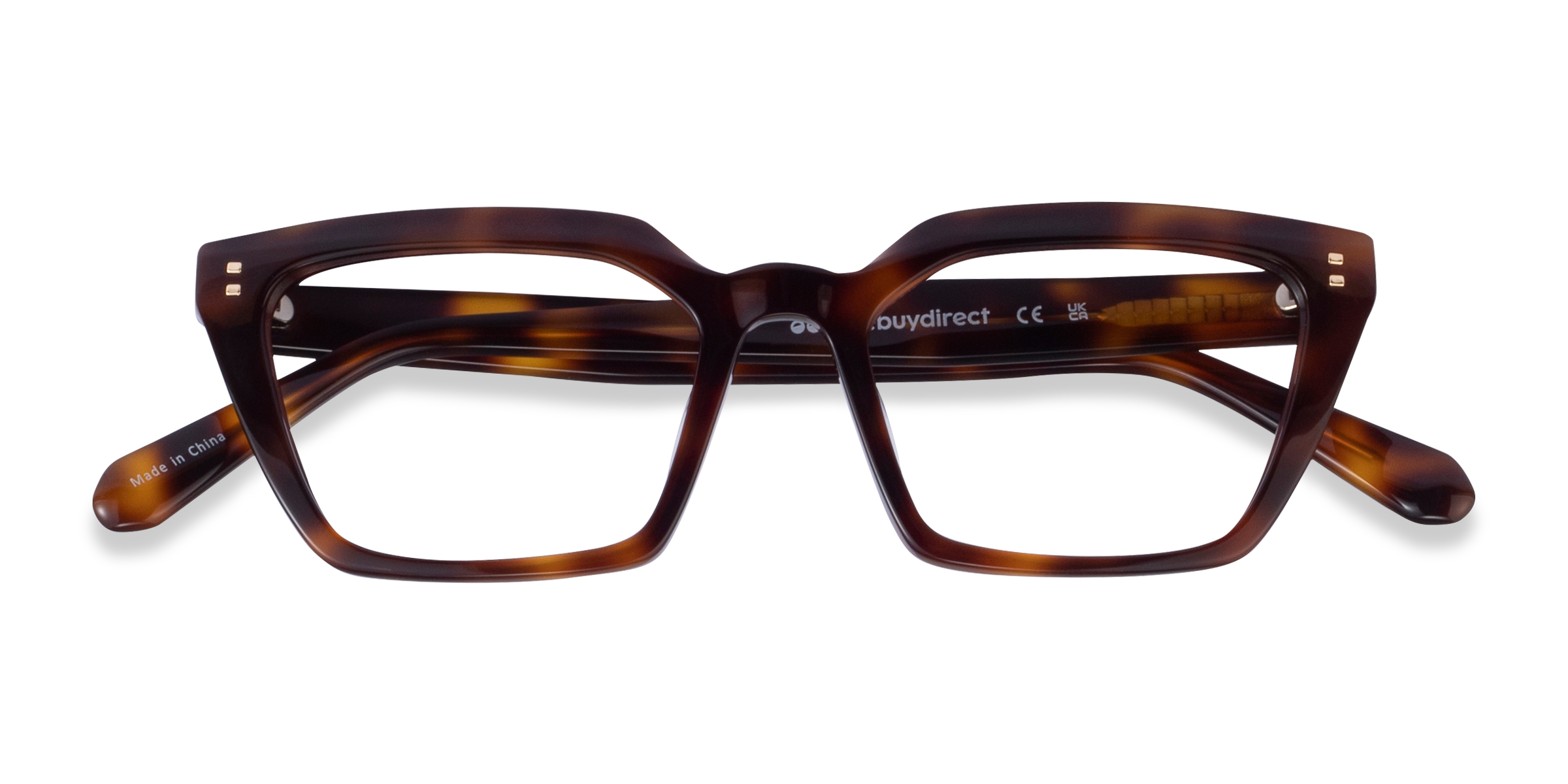 Unisex s squareAcetate Prescription eyeglasses - Eyebuydirect s Caitlin
