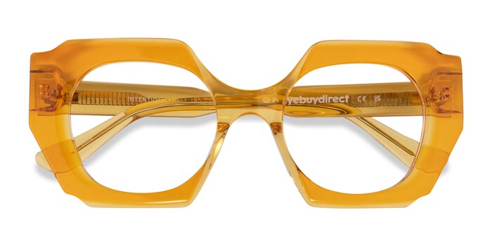 Crystal Yellow Intention -  Acetate Eyeglasses