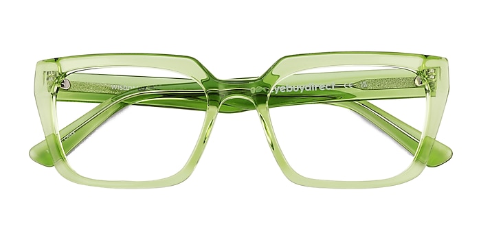 Crystal Green Wisdom -  Acetate Eyeglasses