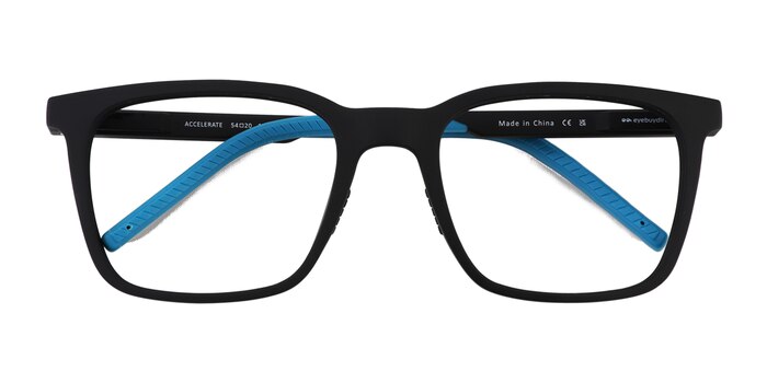 Matte Black Accelerate -  Plastic Eyeglasses
