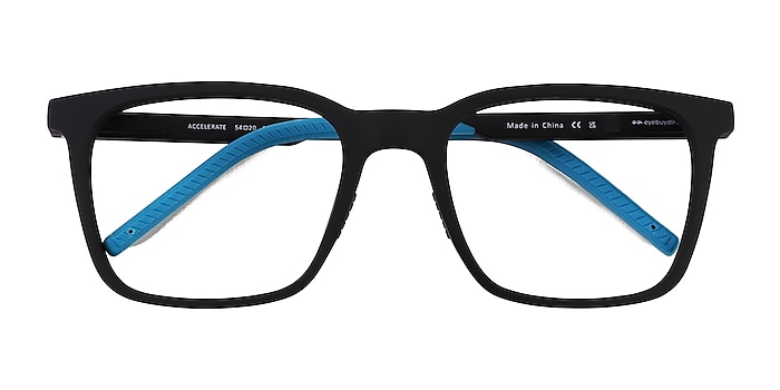 Matte Black Accelerate -  Plastic Eyeglasses