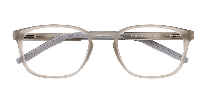 Matte Crystal Gray Attain -  Plastic Eyeglasses