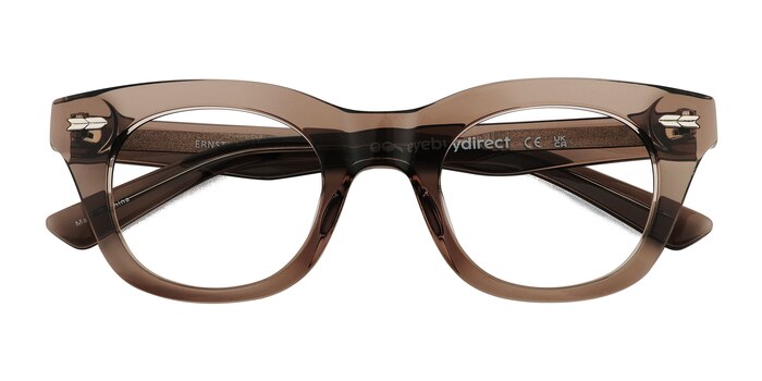 Clear Brown Ernst -  Acetate Eyeglasses