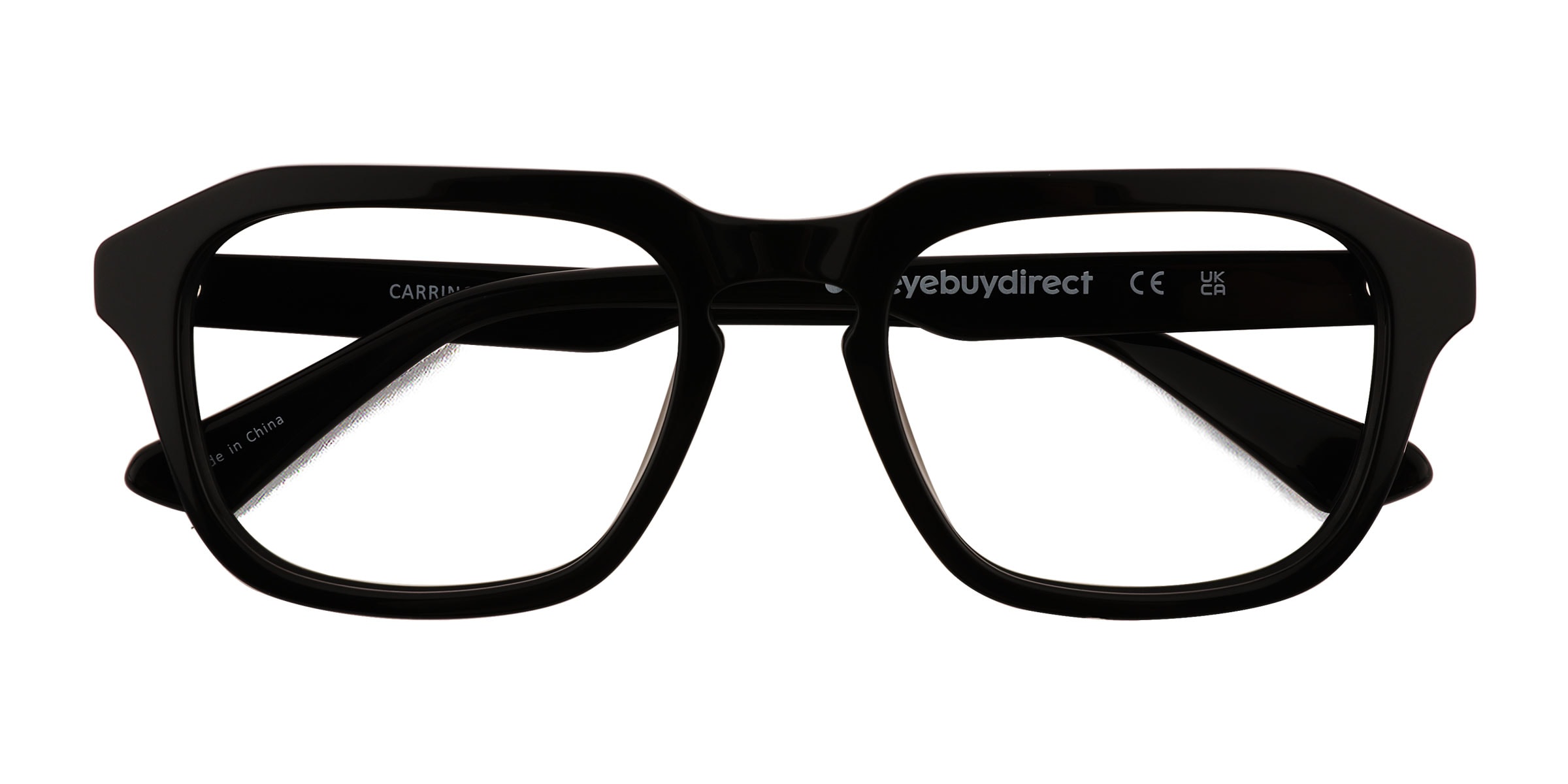 Carrington Square Black Glasses for Men Eyebuydirect