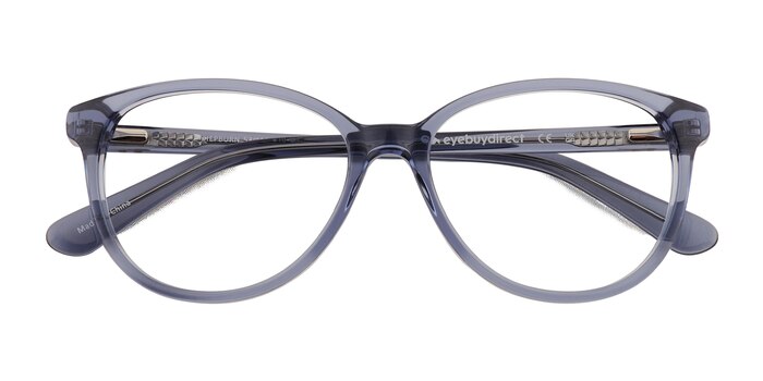 Clear Blue Hepburn -  Acetate Eyeglasses