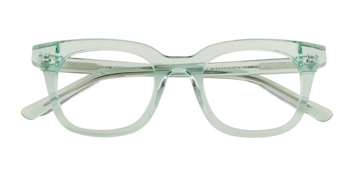 Clear Green Romy -  Acetate Eyeglasses