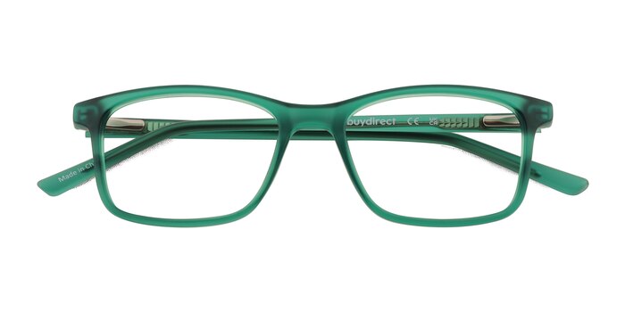 Matte Clear Green  Zippy -  Plastic Eyeglasses