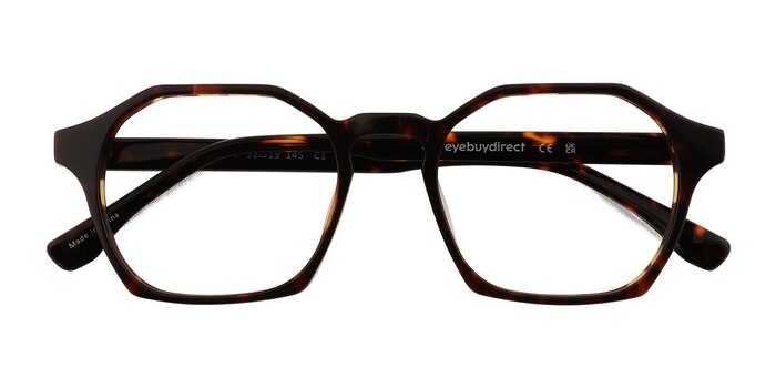 Tortoise Degree -  Acetate Eyeglasses