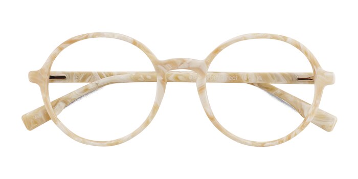 Marble White Amaranth -  Acetate Eyeglasses