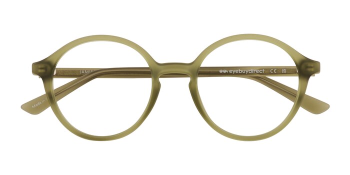 Matte Clear Green  Jamison -  Plastic Eyeglasses