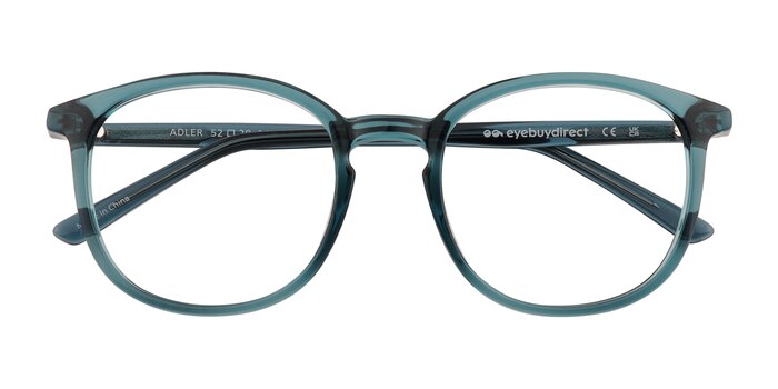 Shiny Clear Green  Adler -  Plastic Eyeglasses