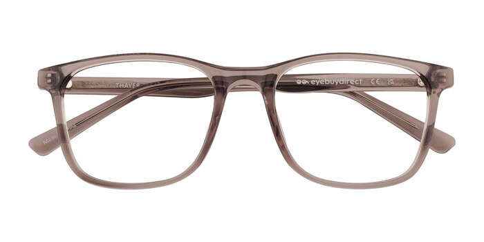 Clear Gray Thayer -  Plastic Eyeglasses