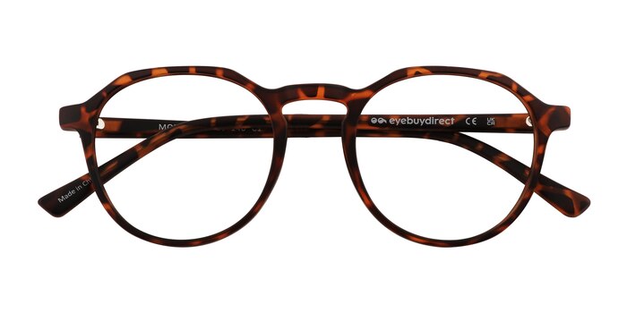 Matte Tortoise Monti -  Plastique Lunettes de vue