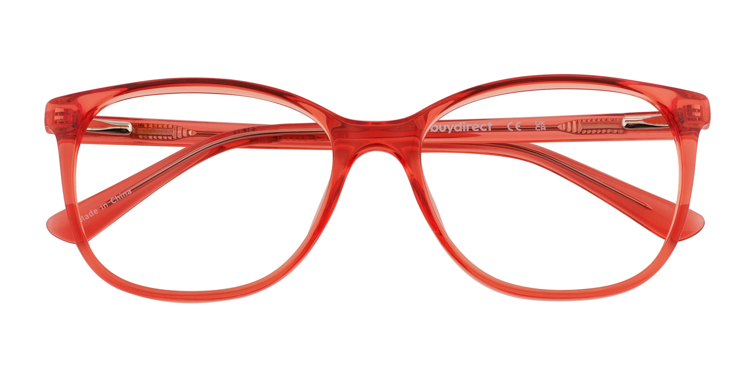 Kieran Cat Eye Clear Pink Glasses for Women |