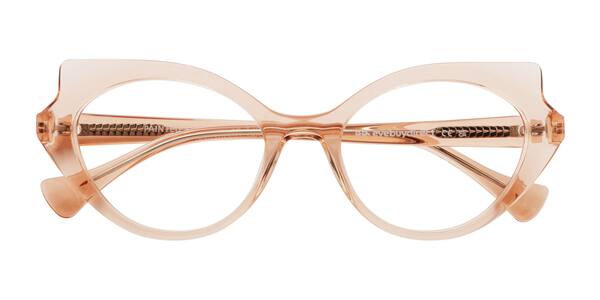 Coral Painted Lady -  Acetate Eyeglasses