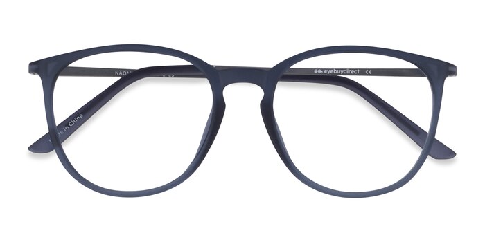 Matte Blue Naomi -  Légèreté Plastique Lunettes de vue