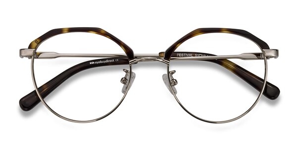 Festival prescription eyeglasses (Tortoise)