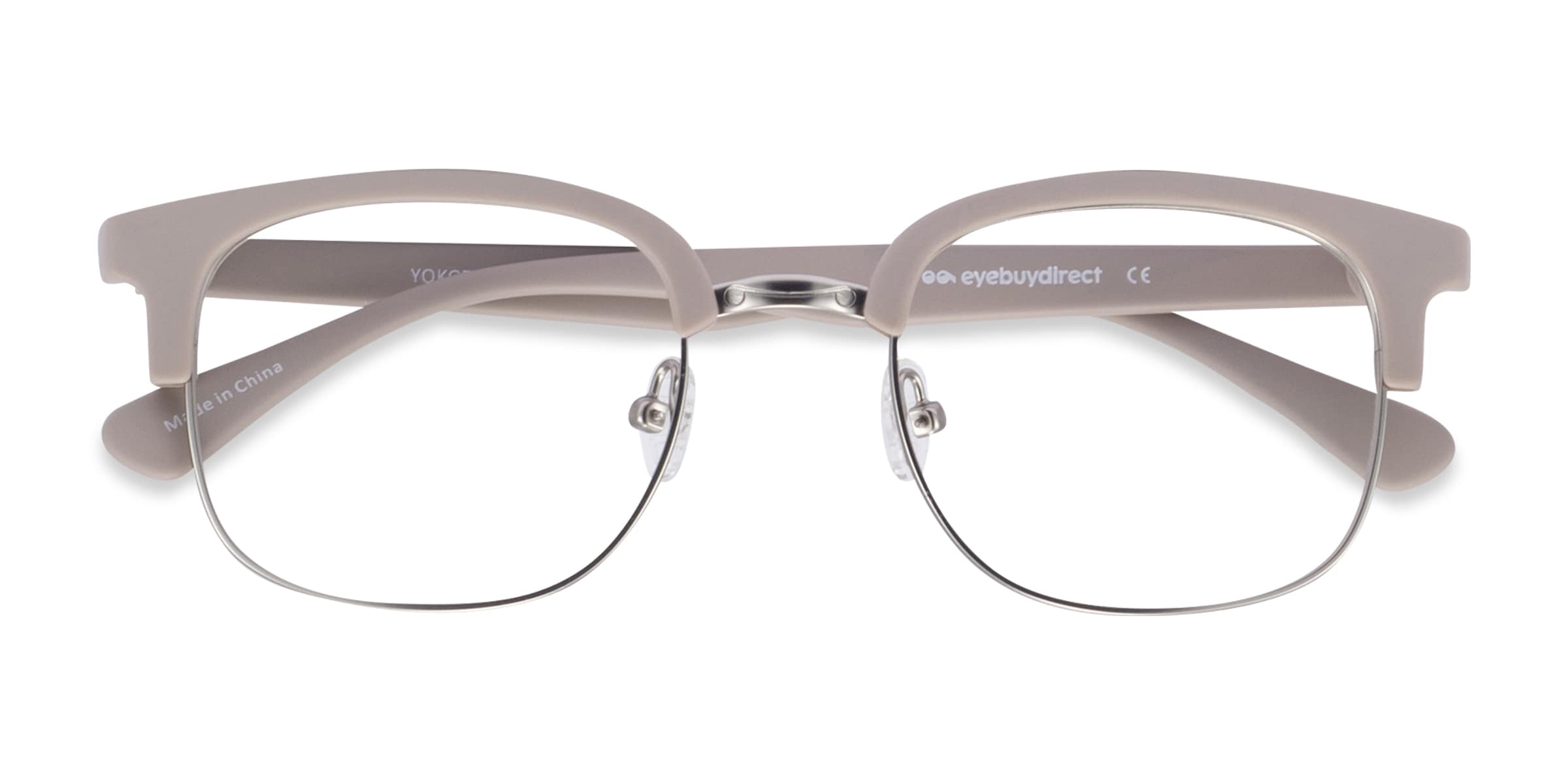 Yokote Browline Matte Black Full Rim Eyeglasses | Eyebuydirect