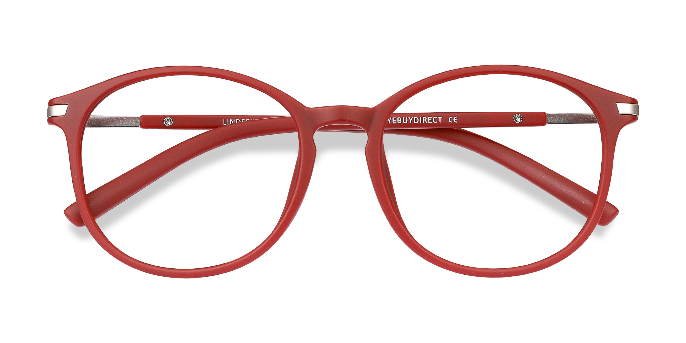 Female s roundPlastic, Metal Prescription eyeglasses - Eyebuydirect s Lindsey