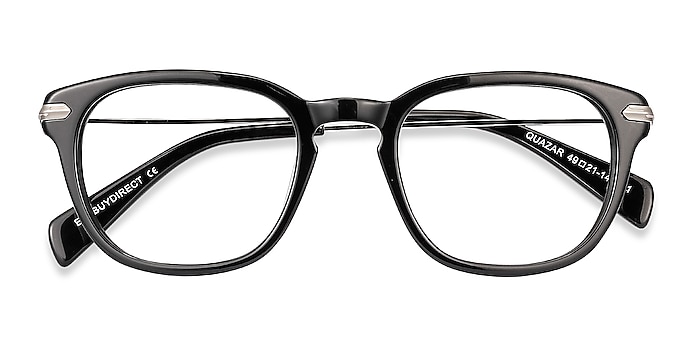 Black Quazar -  Acetate Eyeglasses