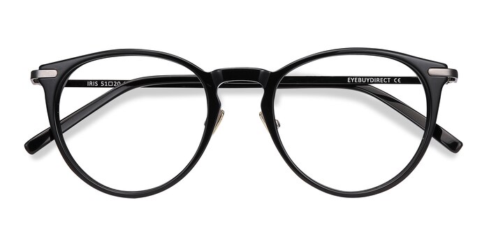 Black Iris -  Lightweight Acetate Eyeglasses