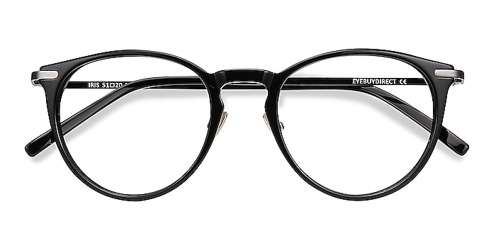 Black Iris -  Lightweight Acetate Eyeglasses