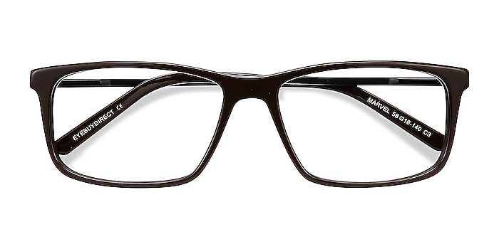 Brown Marvel -  Acetate, Metal Eyeglasses