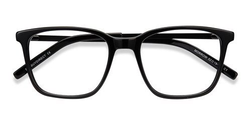 Male S Square Black Acetate, Metal Prescription Eyeglasses - Eyebuydirect S Morrow