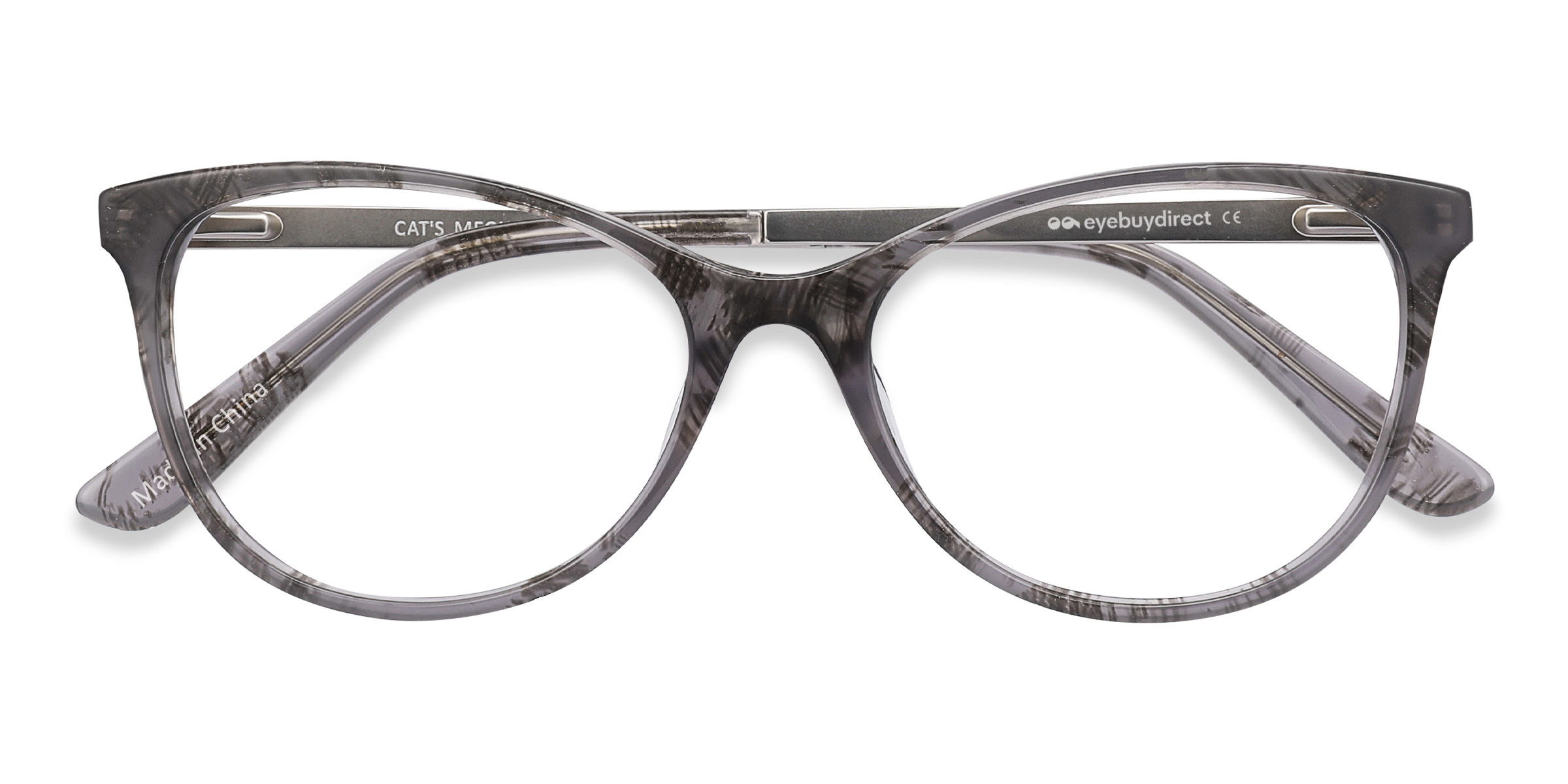 Female s hornAcetate, Metal Prescription eyeglasses - Eyebuydirect s Cat's Meow