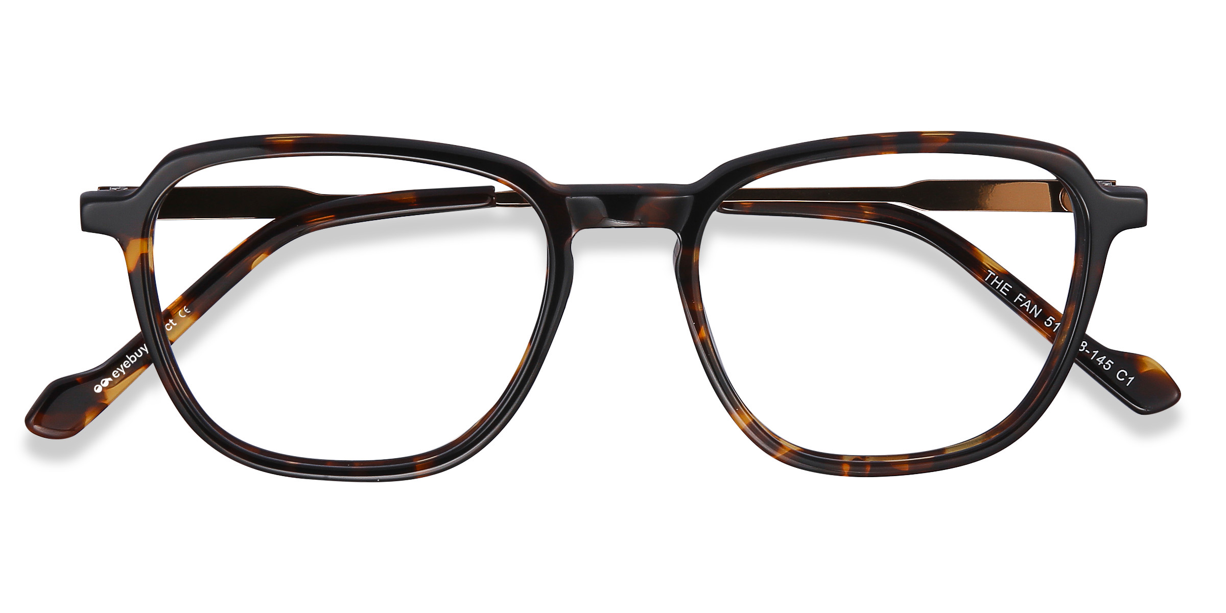 Unisex s squareAcetate, Metal Prescription eyeglasses - Eyebuydirect s The Fan