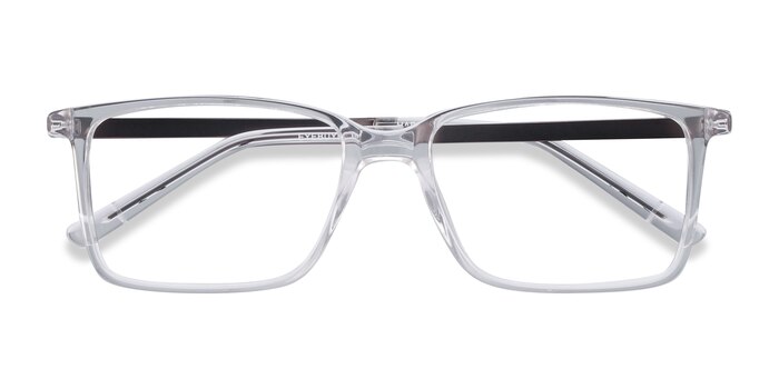 Clear Haptic -  Fashion Acetate, Metal Eyeglasses