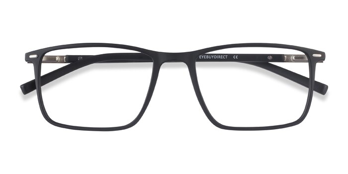 Black Simon -  Lightweight Plastic, Metal Eyeglasses