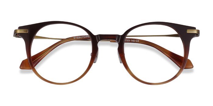 Brown Lazzi -  Lightweight Acetate Eyeglasses