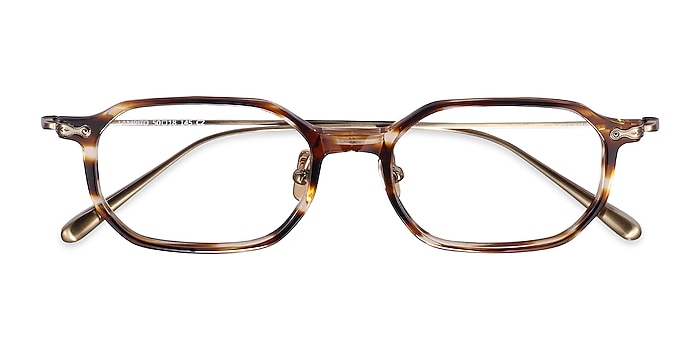 Striped Lampito -  Lightweight Acetate Eyeglasses