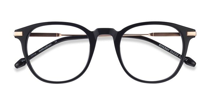 Giverny Square Black Full Rim Eyeglasses | Eyebuydirect