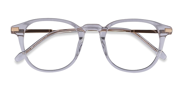 Clear Giverny -  Fashion Acetate, Metal Eyeglasses