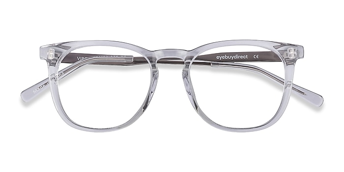 Clear Vibes -  Fashion Acetate, Metal Eyeglasses