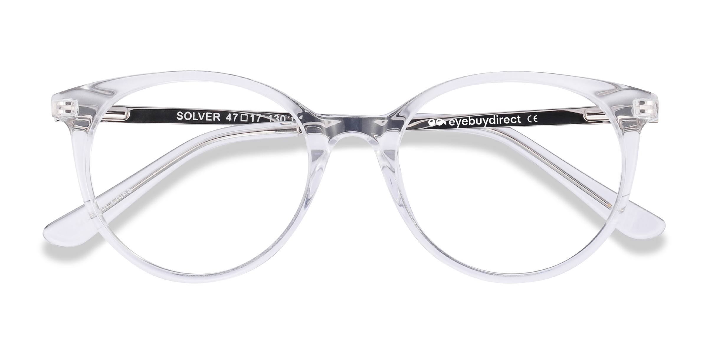 Unisex s roundAcetate, Metal Prescription eyeglasses - Eyebuydirect s Solver