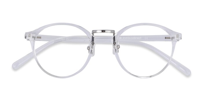 Clear Small Chillax -  Lightweight Plastic, Metal Eyeglasses