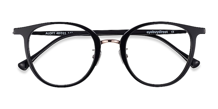 Black Aloft -  Lightweight Acetate Eyeglasses