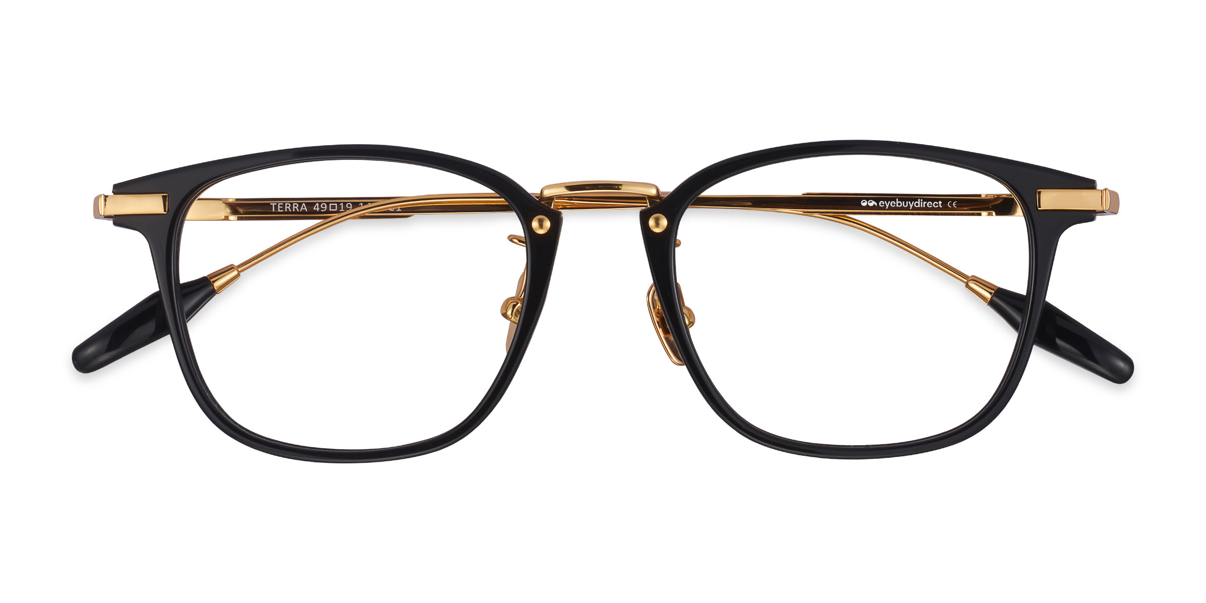 Unisex s squareAcetate, Metal Prescription eyeglasses - Eyebuydirect s Terra