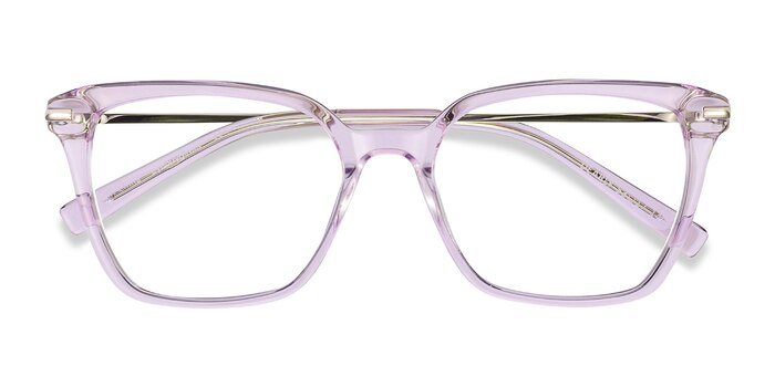 Purple Dearly -  Fashion Acetate, Metal Eyeglasses