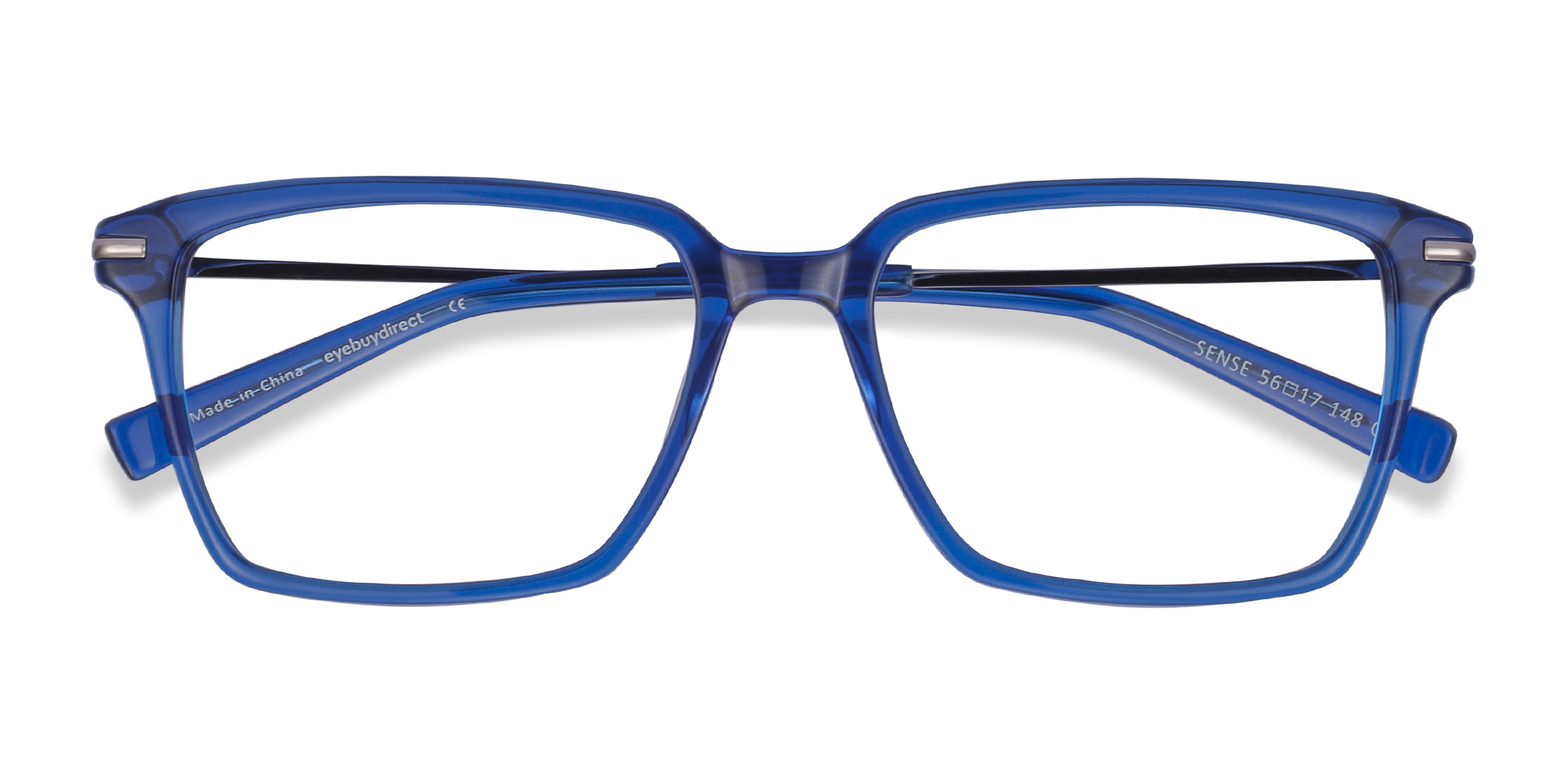 Male s rectangleAcetate, Metal Prescription eyeglasses - Eyebuydirect s Sense