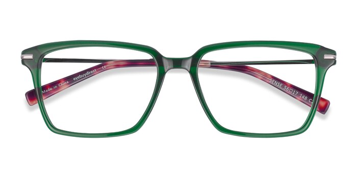 Green Sense -  Lightweight Acetate, Metal Eyeglasses