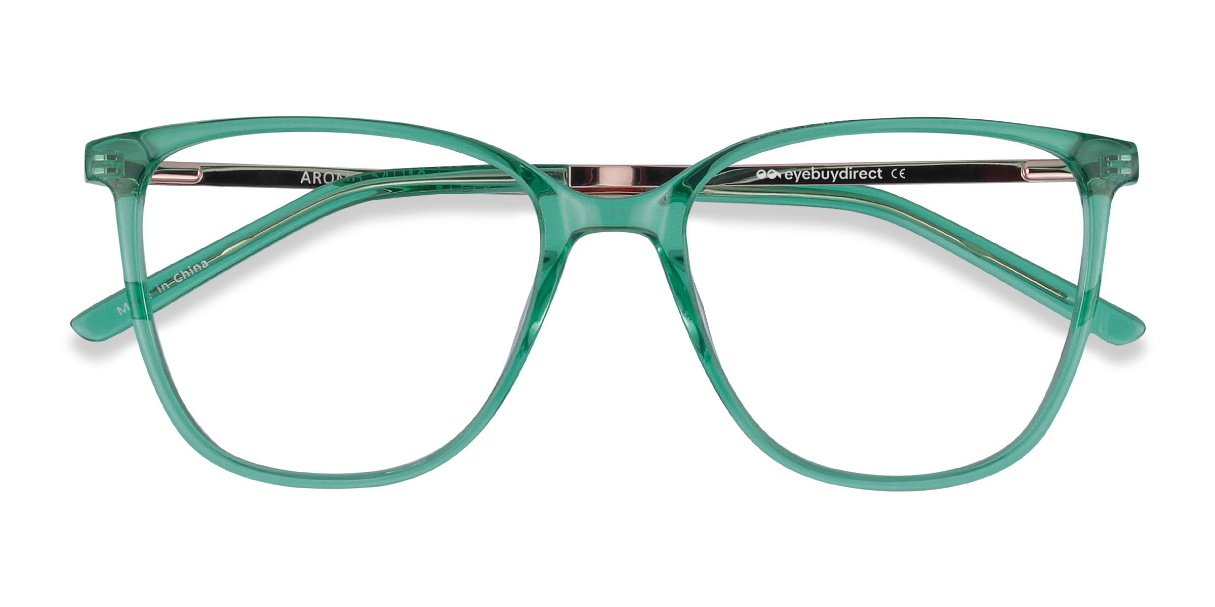 Aroma Cat Eye Emerald Green Glasses for Women | Eyebuydirect Canada