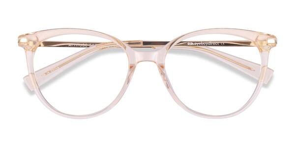 Clear Melon Attitude -  Acetate-metal Eyeglasses