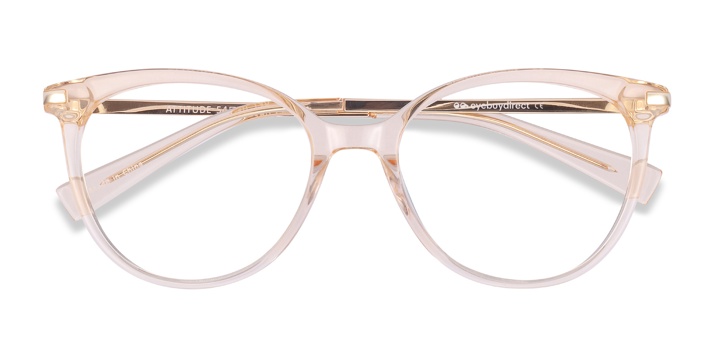 Female s hornAcetate, Metal Prescription eyeglasses - Eyebuydirect s Attitude